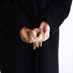 Перчатки женские, безразмерные, без утеплителя, цвет бежевый - Simaland фото 5