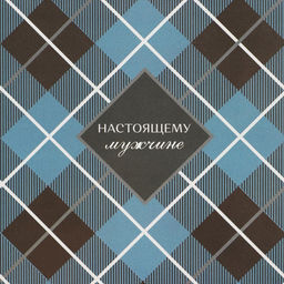 Цена за 10 шт. Бумага упаковочная глянцевая «Настоящему мужчине», 60 х 90 см