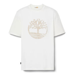 Timberland / Футболка T-Shirt Merrymack River Garment Dye Logo Graphic  фото 5
