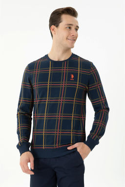 Мужской темно-синий свитшот Неожиданная скидка в корзине