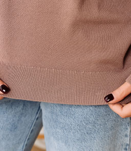 Джемпер #ОКТ125002, мокко - Dommod фото 5