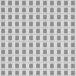 Канва-основа для вышивания сумки, пластиковая, 45×47 см, 2×2 мм, белая