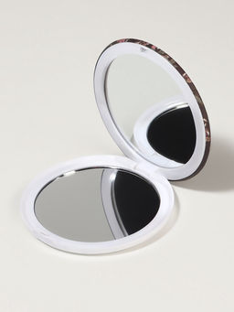 Цена за 3 шт. Зеркало складное «Цветы», d=7.5 см, с увеличением х2, МИКС