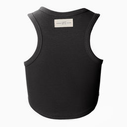 Топ в рубчик женский MIST, onesize, тёмно-серый
