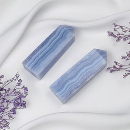 Кристалл из Голубого Агата - Радуга самоцветов фото 3