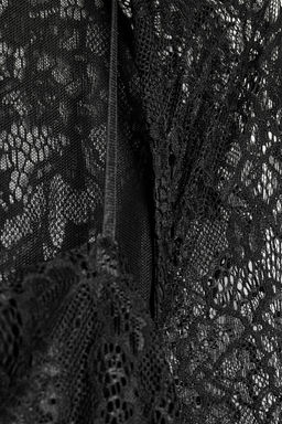 LACE MIDI DRESS WITH CUFFS - Zara фото 16