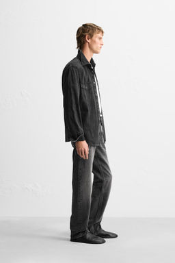 STRAIGHT FIT RIP JEANS - Zara фото 4
