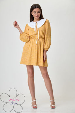 Платье ANELLI 1235 желтый