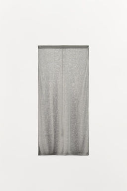 FINE KNIT SKIRT WITH METALLIC THREAD - Zara фото 4