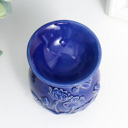 Аромалампа для эфирных масел Стрекоза в цветах, керамика, 7?7?8 см, МИКС - Simaland фото 7