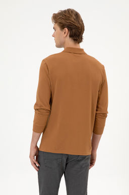 Erkek Kahverengi Basic Sweatshirt Sepette S_rpriz _ndirim - U.s. polo assn фото 5
