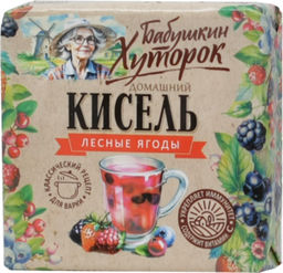 Бабушкин Хуторок. Кисель Лесная ягода 180 гр. мягкая упаковка
