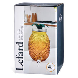 ДИСПЕНСЕР ДЛЯ НАПИТКОВ PINEAPPLE, 18*25,5 СМ, 4 Л