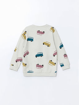 Bisiklet Yaka Erkek ?ocuk Sweatshirt - Waikiki фото 3