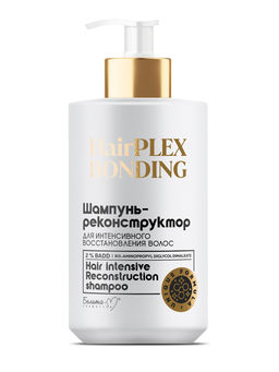 Белита-М HairPlex Bonding Шампунь-реконструктор для интенсивного восстановления волос 400г