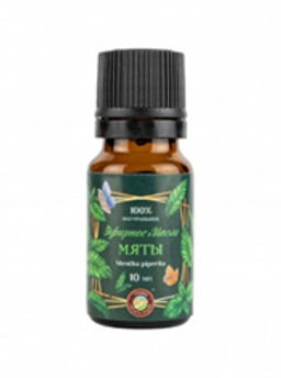 Эфирное масло мяты перечной,стекло 10 мл