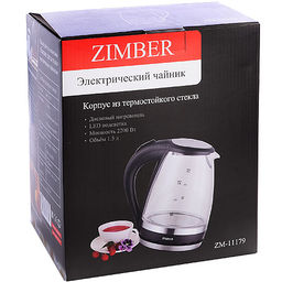 11179 Эл. чайник 1,5л 2200Вт с подсветкой ZM (х6) - Mayer&boch фото 4