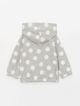 Uzun Kollu Bask?l? K?z Bebek Hoodie - Waikiki фото 2