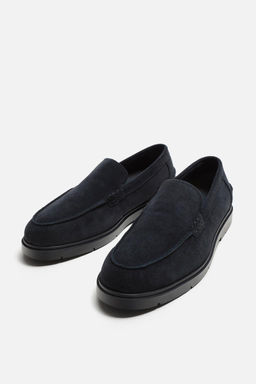 CASUAL LEATHER LOAFERS - Zara фото 14
