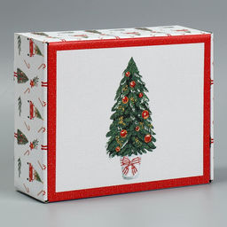 Коробка подарочная новогодняя складная «Тепла и уюта», 27 х 21 х 9 см, Новый год