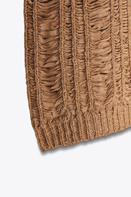 RIBBED KNIT TOP - Zara фото 5