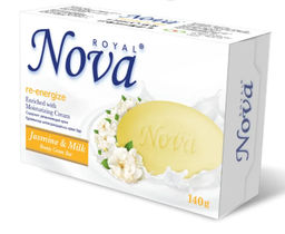 Мыло Туалетное "Royal Nova" 140гр Утонченный жасмин в коробочке