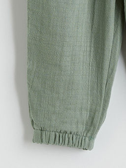 Beli Lastikli Regular Fit Erkek Bebek Pantolon