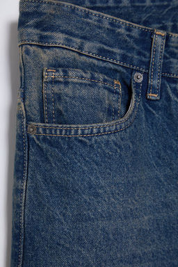 Lacivert Essential Eskitme Y?kamal? Jeans Kot Pantolon TMNAW23JE00104