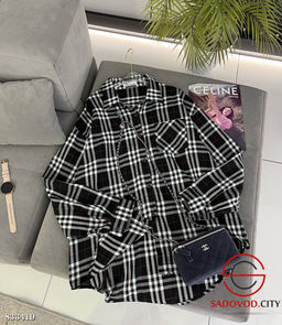 Рубашка женская в клетку - Bruno фото 5