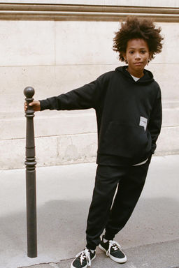 INTERLOCK HOODIE AND JOGGERS SET - Zara фото 9