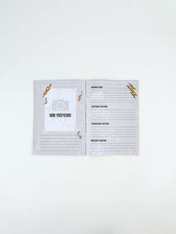 Набор: Анкета для мальчиков А5, 16 листов и ручка "Танк"