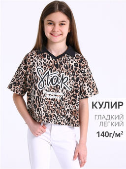 футболка-поло 1ДДПК4733001н - Апрель фото 4