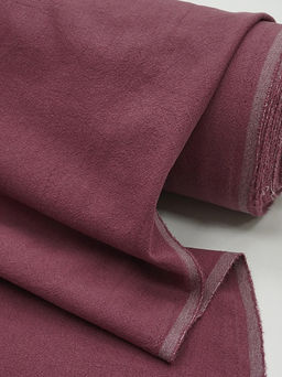 Крапива Рами (Ramie) с хлопком цв.Винтажный бордово-лиловый, ш.1.4м, крапива-50%, хлопок-50% - Купава фото 2