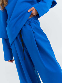 Джоггеры оверсайз облегченные Электрик с карманами 7+ - Bungly фото 6