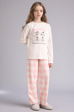 %100 Pamuk 2li Pijama Tak_m_ K_z Bebek