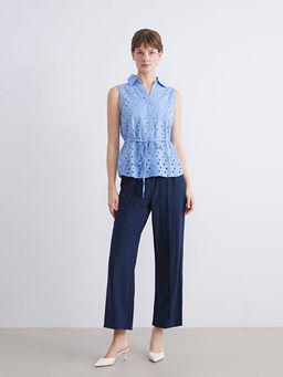 Beli Lastikli Geni? Pa?a Kad?n Pantolon