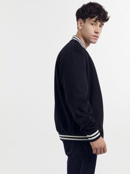 Толстовка мужская черная с печатью черный +печать 121187/1 - Mark formelle фото 3