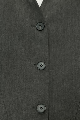 CHAQUETA CORTA ZW COLLECTION / Gris antracita - Zara фото 10