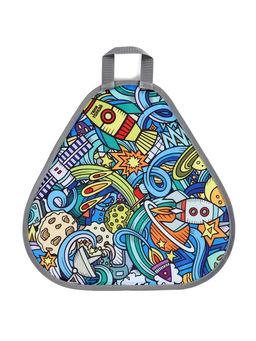 Ледянка мягкая Space, треугольная, цвет МИКС