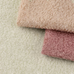 Лоскут мех «Барашек», 50×50 см, 500 г/м², цвет молочный №1