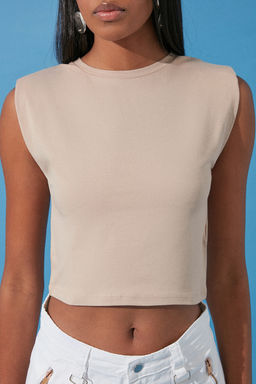 Trendyolmilla Siyah Vatkal? Fitted/Vucuda Oturan Bisiklet Yaka Crop Esnek Orme Bluz TWOSS23BZ00251  фото 33