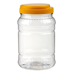 Цена за 2 шт. Банка для хранения сыпучих продуктов Альтернатива, 2 л, пластик, МИКС