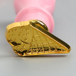 Печать для сургуча с пластиковой ручкой фигурная «Рожок мороженого», 6.3 см