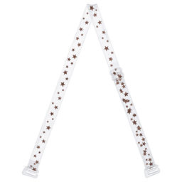 Бретели (пара) Gamma BR-1024 в пакете 10 мм 10 пар СК/Распродажа коричневый