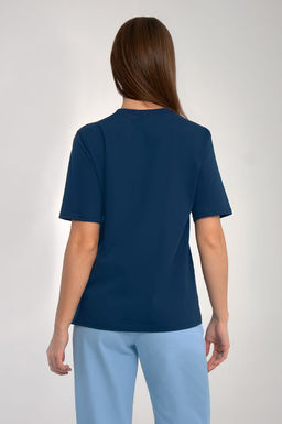 Арт. 31102 Футболка женская 44-52 (5 шт) Цвет:темно-синий - Калинка фото 16