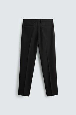 PANTAL?N TRAJE CONFORT / Negro - Zara фото 7