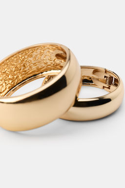 PACK 2 PULSERAS MET?LICAS / Dorado - Zara фото 4