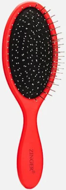 Расческа SZ-CH-16-3 (iqa-208) RED массажная металл зубья.