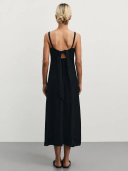 Сарафан из вискозы и льна прилегающего кроя / Zarina  фото 5