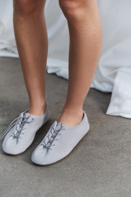 BLUCHER PIEL / Azul Claro